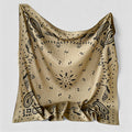 Vintage Paisley Print Large Sq - Shopdayla Wholesale - #8466