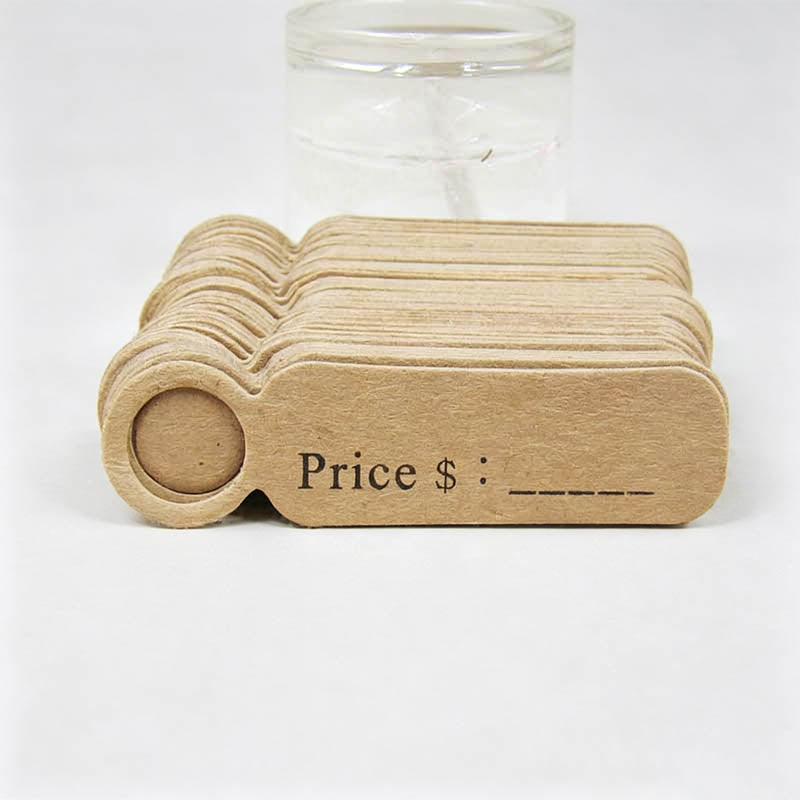 100 Pcs Kraft Paper Gift & Cra - Shopdayla Wholesale - #2130