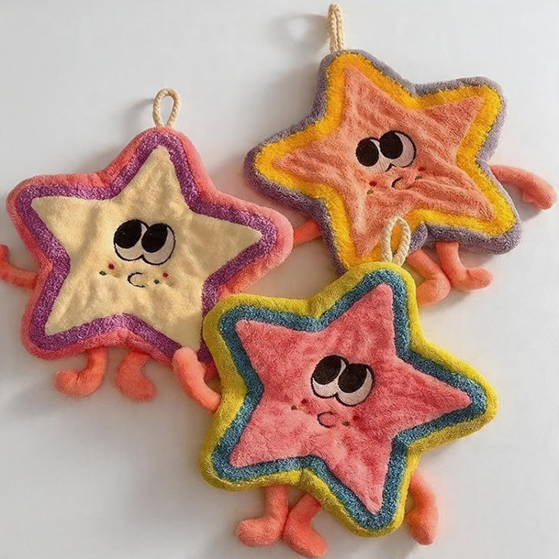 Cute Star Shaped Coral Fleece - Shopdayla Wholesale - #1282