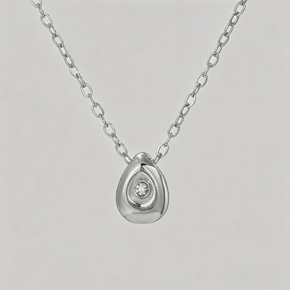 Teardrop Pendant Necklace - Shopdayla Wholesale - #4866