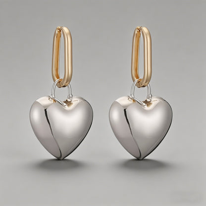 Luxury 3D Puffy Heart Dangle E - Shopdayla Wholesale - #6882