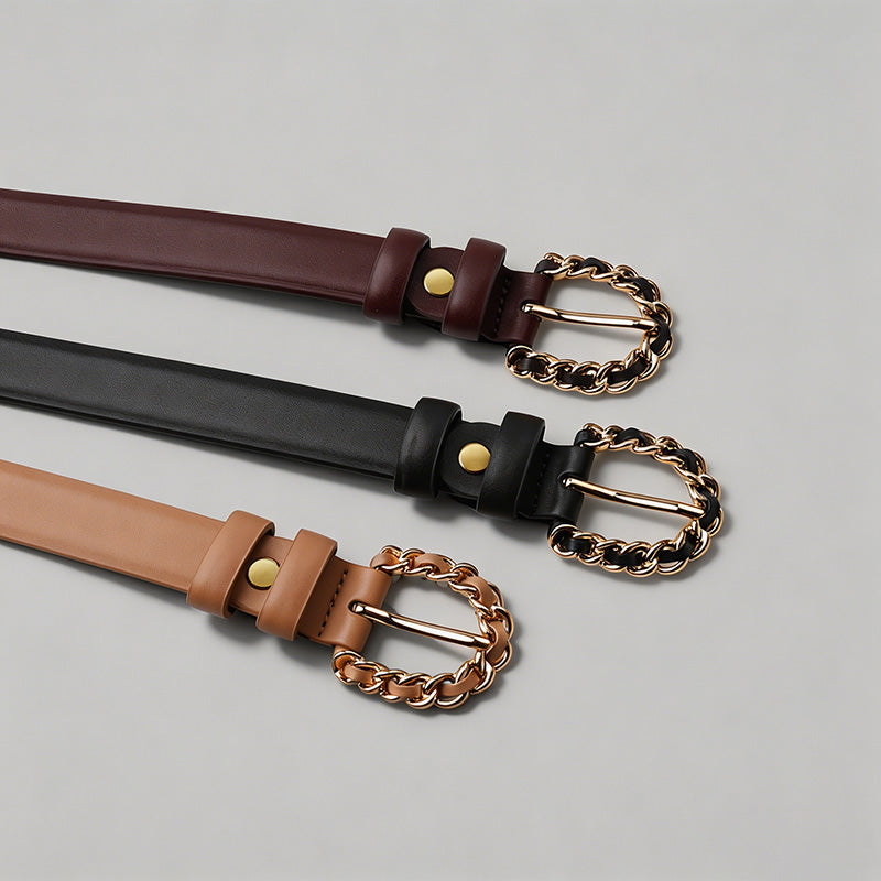 Chic Chain Buckle Minimalist P - Shopdayla Wholesale - #0242