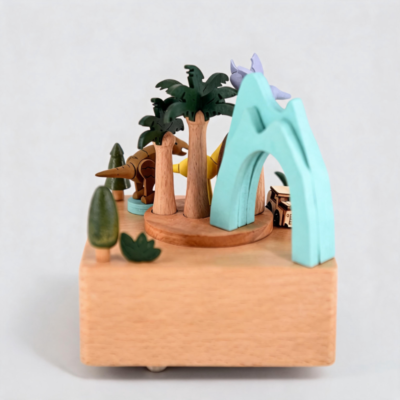 Classic Ferris Wheel Wooden Musical Box