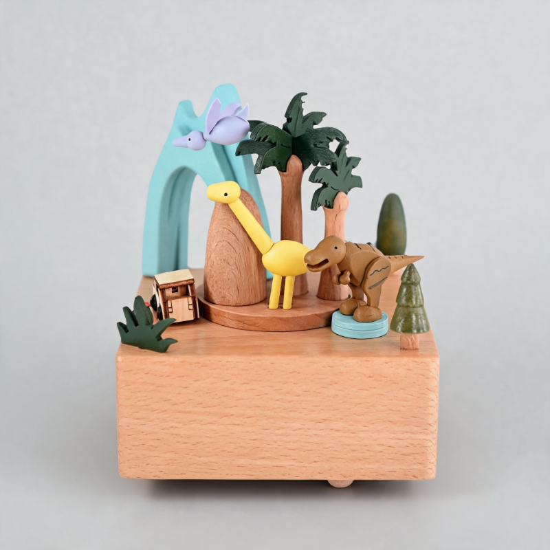Classic Ferris Wheel Wooden Musical Box