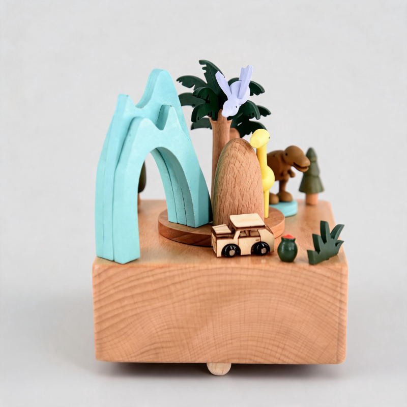 Classic Ferris Wheel Wooden Musical Box