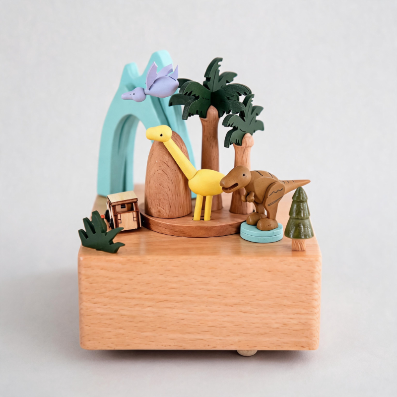 Classic Ferris Wheel Wooden Musical Box