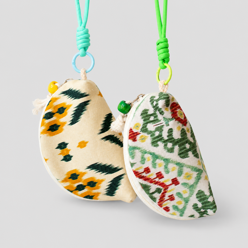 Embroidered Mini Pouch
