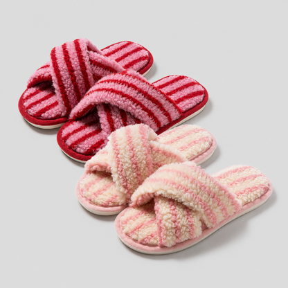 Cross Band Slippers