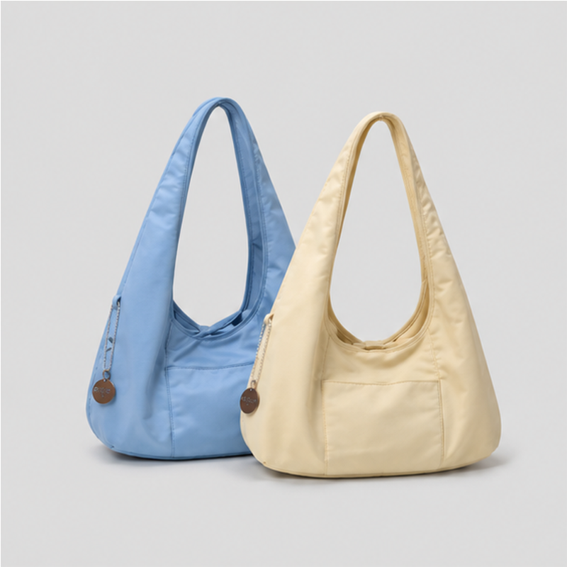 Soft Crescent Shoulder Bag