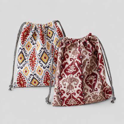 Pattern Drawstring Bag