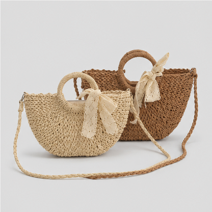 Crochet Hobo Shoulder Bag