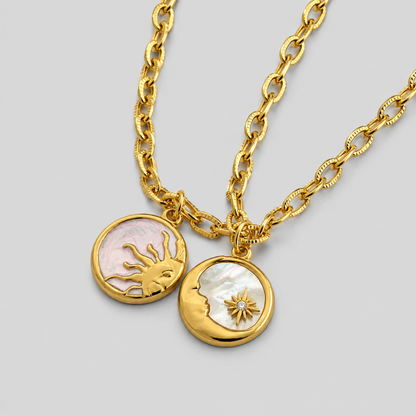 Round Shell Necklace