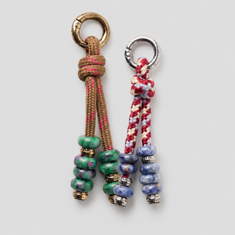 Beaded Bag Charm