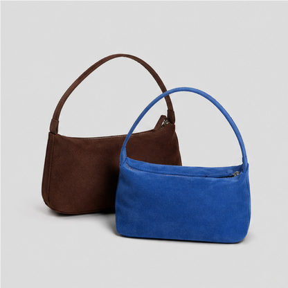 Compact Curved Shoulder Bag