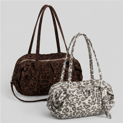Leopard Print Shoulder Bag