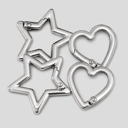 Metal Bag Charm Clip