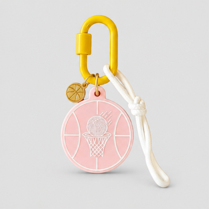 Sports Charm Keychain