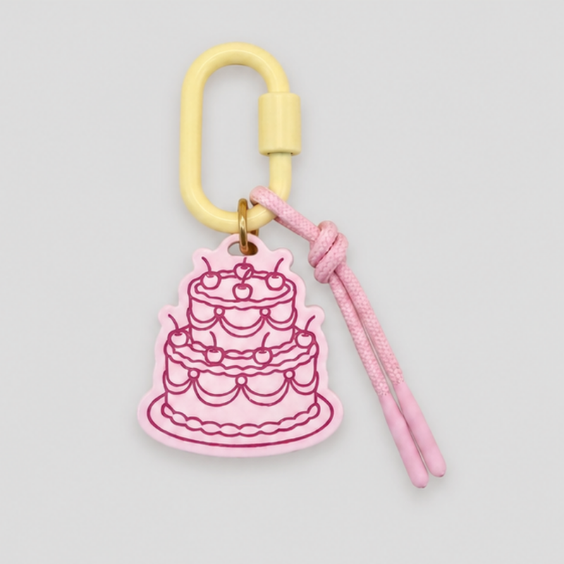 Picnic Charm Keychain