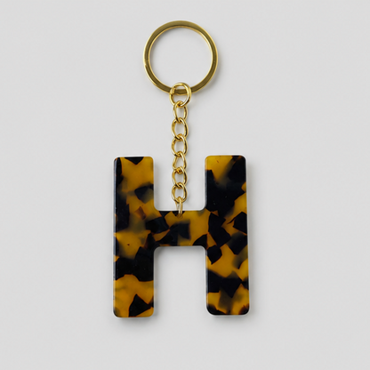 Letter Initial Keychain
