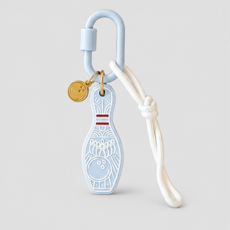 Sports Charm Keychain