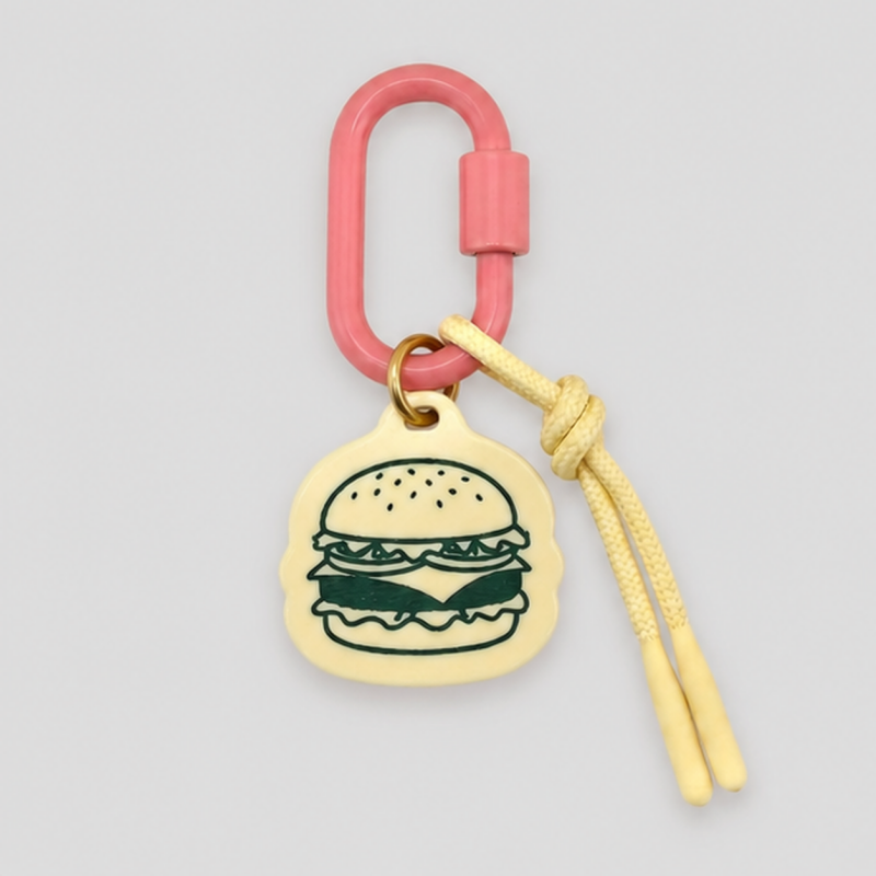 Picnic Charm Keychain