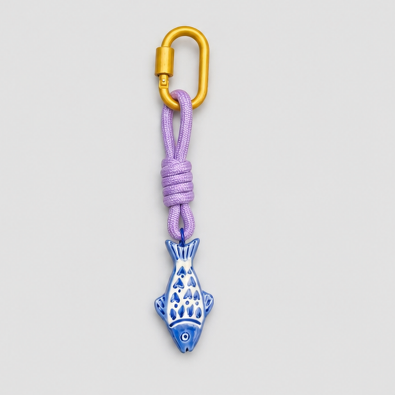 Sports Charm Keychain