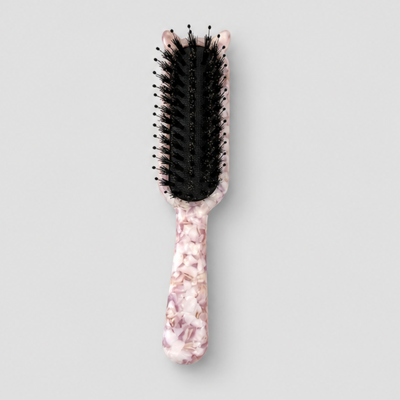 Leopard Print Brush Comb