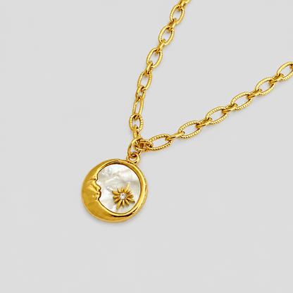 Round Shell Necklace