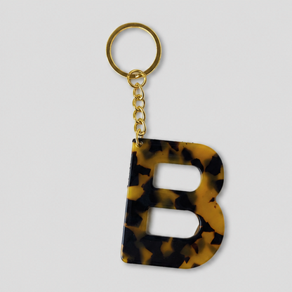 Letter Initial Keychain