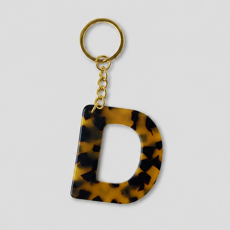Letter Initial Keychain