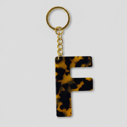 Letter Initial Keychain