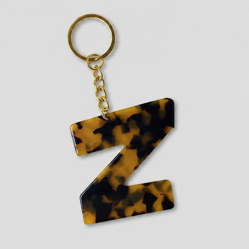 Letter Initial Keychain