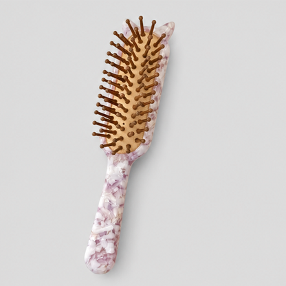 Leopard Print Brush Comb