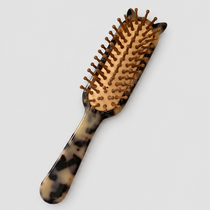 Leopard Print Brush Comb