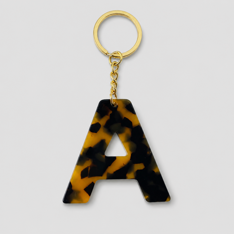 Letter Initial Keychain