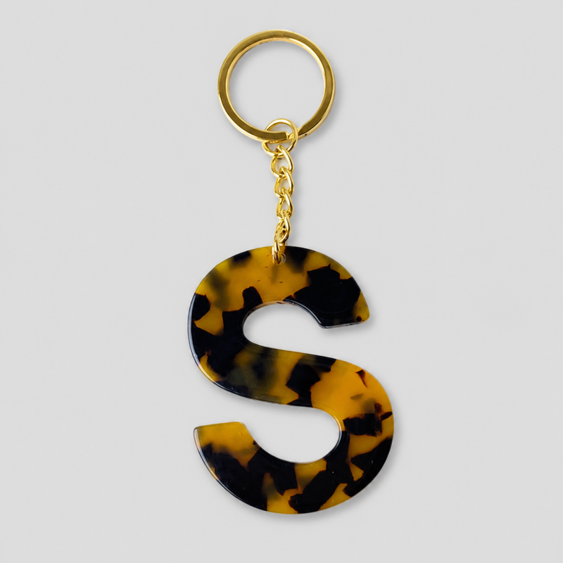 Letter Initial Keychain