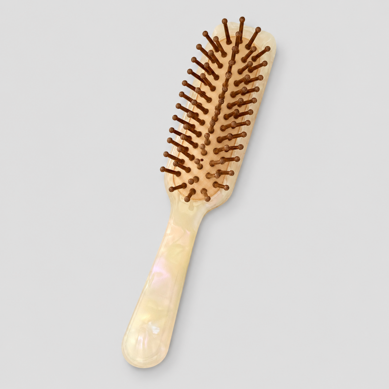 Leopard Print Brush Comb
