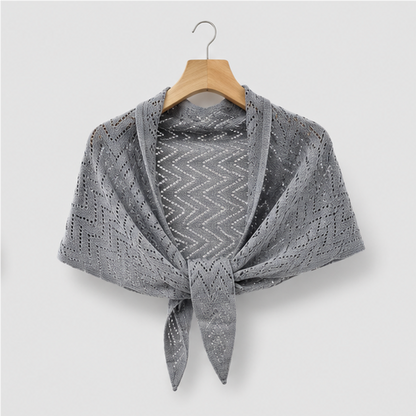 Crochet Triangle Scarf Wrap