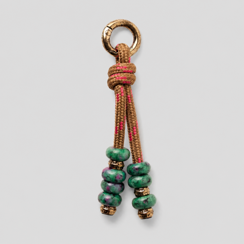 Beaded Bag Charm