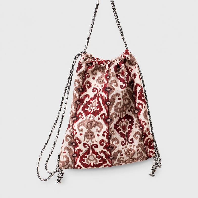 Pattern Drawstring Bag