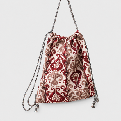 Pattern Drawstring Bag