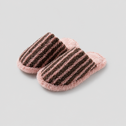 Striped Slide Slippers