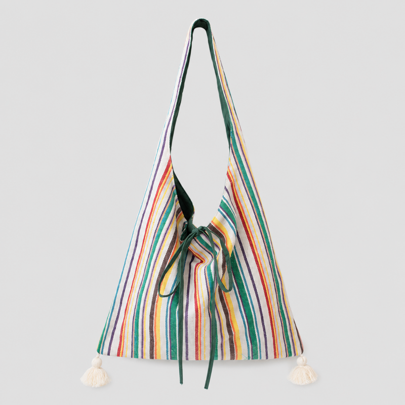 Striped Tote Bag