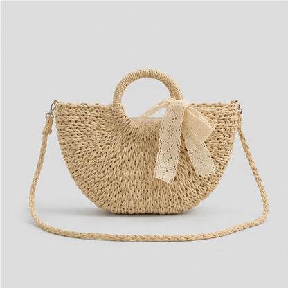 Crochet Hobo Shoulder Bag