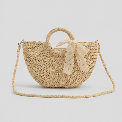 Crochet Hobo Shoulder Bag