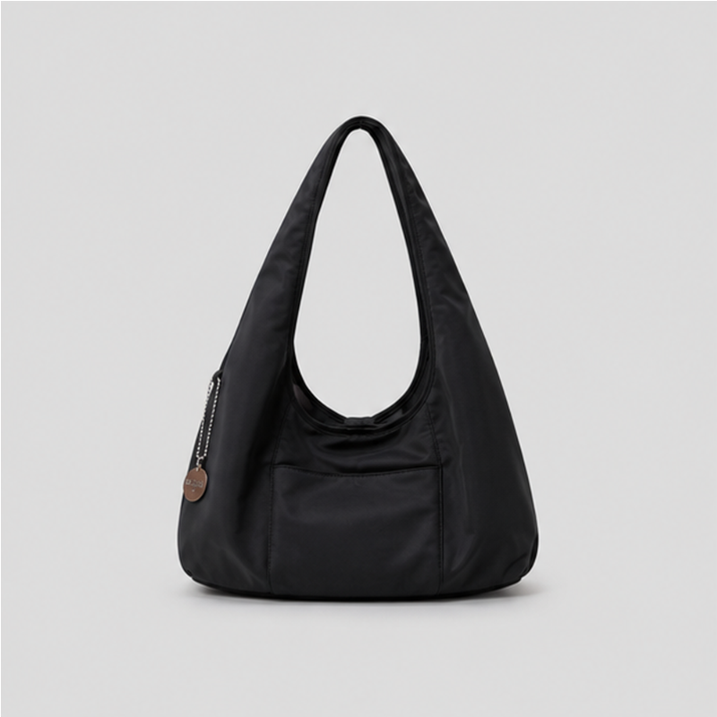 Soft Crescent Shoulder Bag