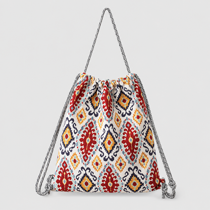 Pattern Drawstring Bag