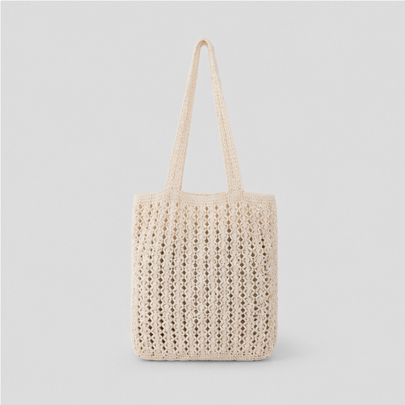 Open Weave Market Tote