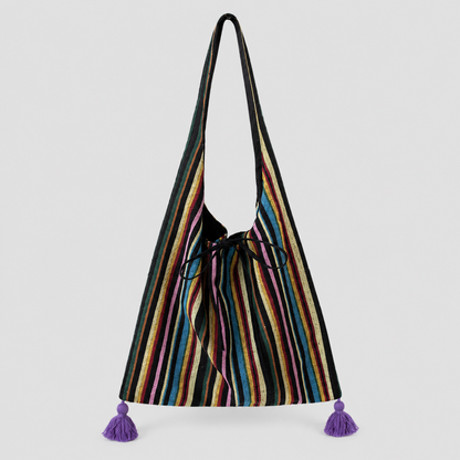 Striped Tote Bag