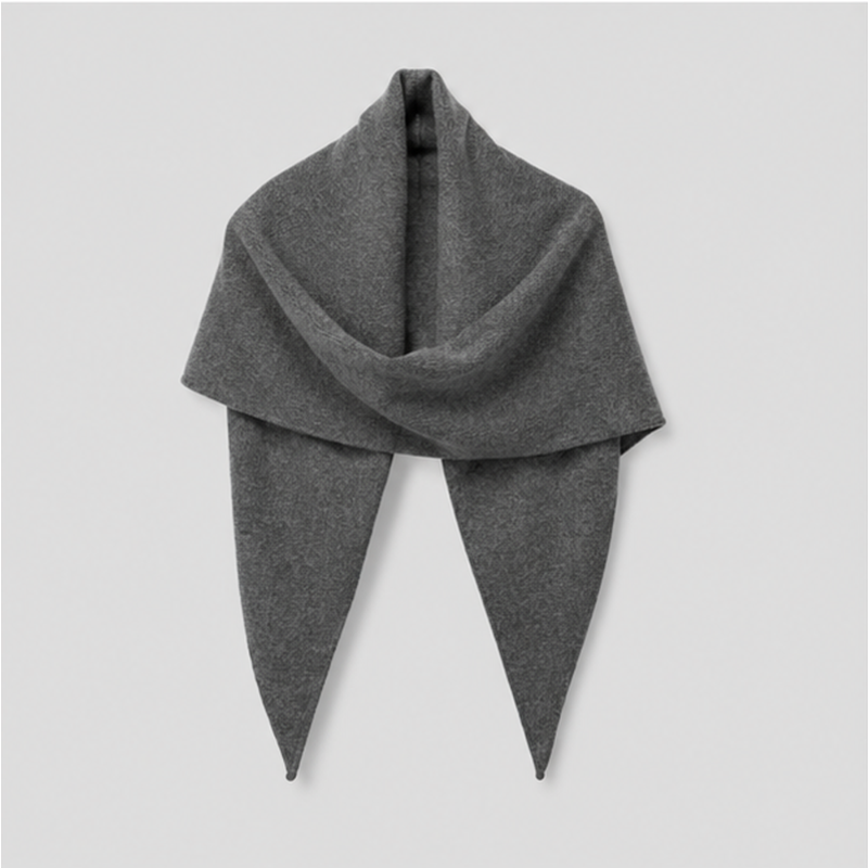 Color Drape Triangle Wrap